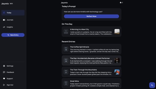 Journiv self hosted journal app